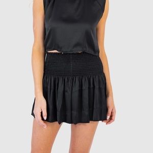Koch Erica Skort Black Polysatin